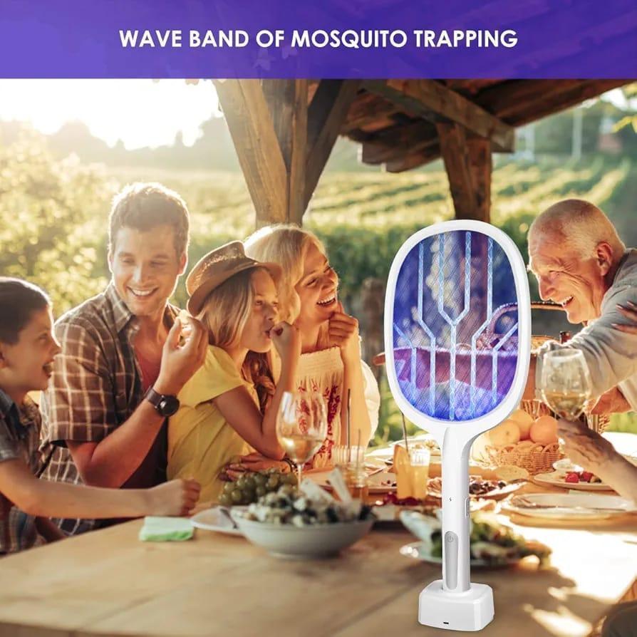 Electric Mosquito Swatter – Rechargeable Insect Killer Racket Samaan360