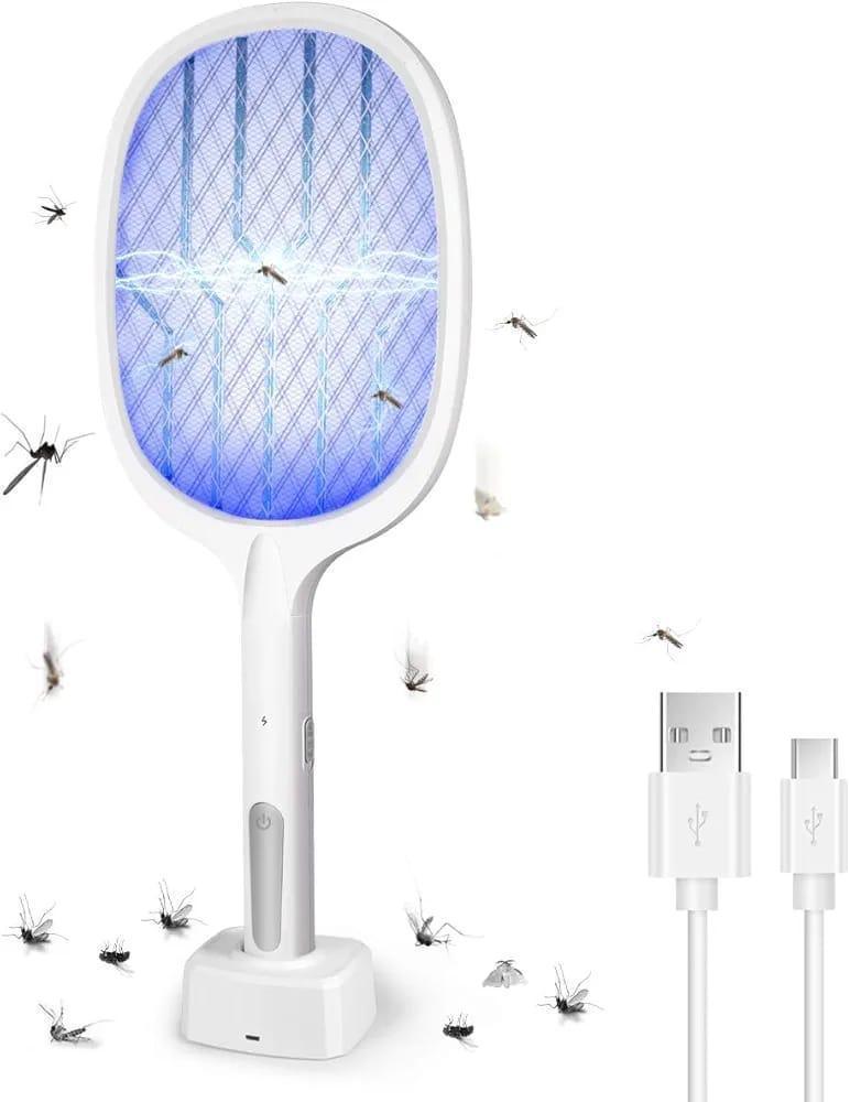 Electric Mosquito Swatter – Rechargeable Insect Killer Racket Samaan360